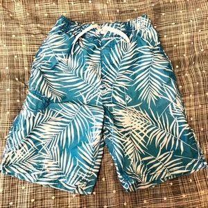 NWOT Teal/White Swimsuit Shorts